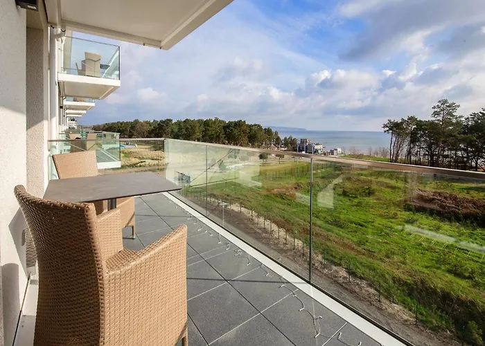 Duenenresidenz Prora - Appartement Mit Meerblick, 2 Schlafzimmern Und Balkon Np404